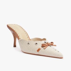 Schutz HILLY LINEN PUMP - Size 11 - beige color